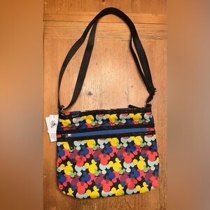Disney Multicolor Crossbody Bag with Playful Design